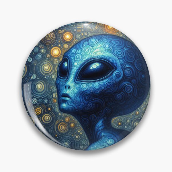 Artikelvorschau, Blauer Alien entworfen und verkauft von HarmonyandSage.