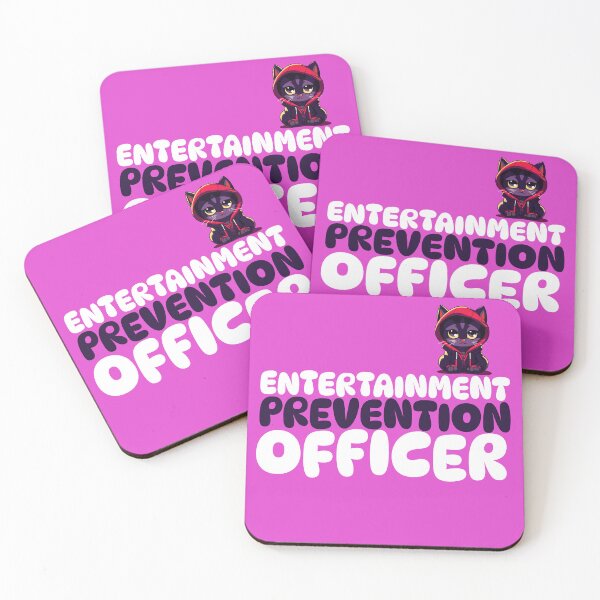 Item preview, Entertainment Prevention Officer Female designed and sold by GrufTee.