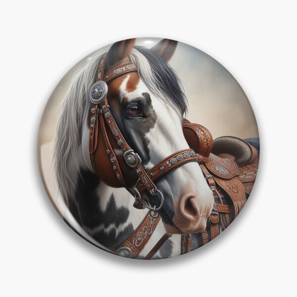 Artikelvorschau, Dakota: Paint Horse: Porträt entworfen und verkauft von Caitlin Soergel.