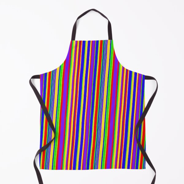 Item preview, Uplifting Rainbow Stripes Multicolor Streaked Line Party Pattern designed and sold by Alchemy-A-La-G.