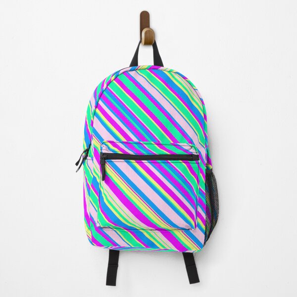 Item preview, Vibrant Rainbow Stripes Multicolor Streaked Line Party Pattern designed and sold by Alchemy-A-La-G.