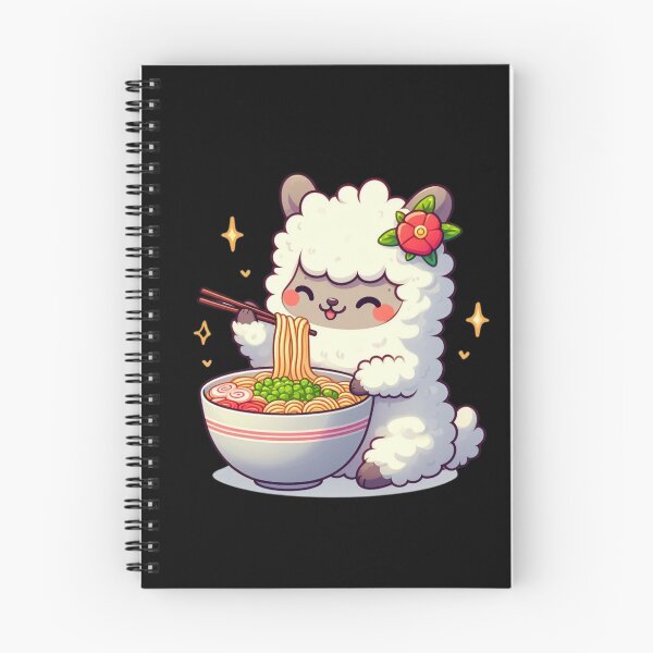 Item preview, Llamen Cute Llama Eating Ramen - Alpaca Lovers designed and sold by ArtiseGraphics.
