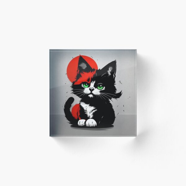 Item preview, green eyed paws: Whisker Wonders, Cute Cat & Kitten Designs for Feline Fans designed and sold by T-D-R.