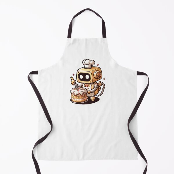 Item preview, BakeMaster Bot designed and sold by pixelpulsenyc.