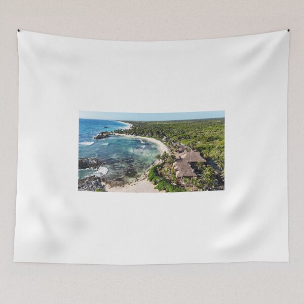 Item preview, Tulum Beach by Air - Mexico Drone Photo  designed and sold by bayviewmedia.