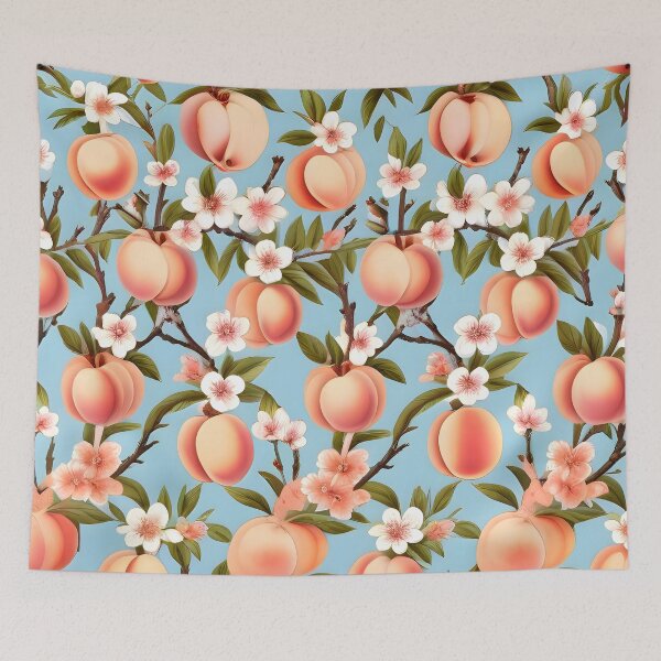 Item preview, Peaches and Flowers Harmony designed and sold by MrKATORSKI.