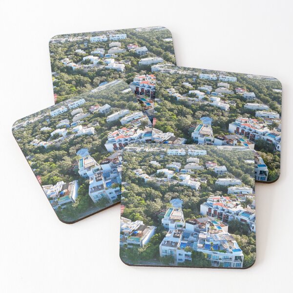 Item preview, Air Aldea Zama - Tulum, México Fotografía con drones designed and sold by bayviewmedia.