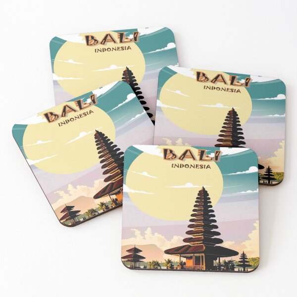 Item preview, Bali Indonesia Vintage Travel and Tourism Advertising Print designed and sold by posterbobs.