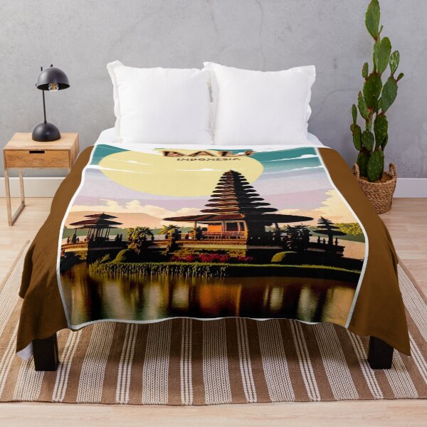 Item preview, Bali Indonesia Vintage Travel and Tourism Advertising Print designed and sold by posterbobs.