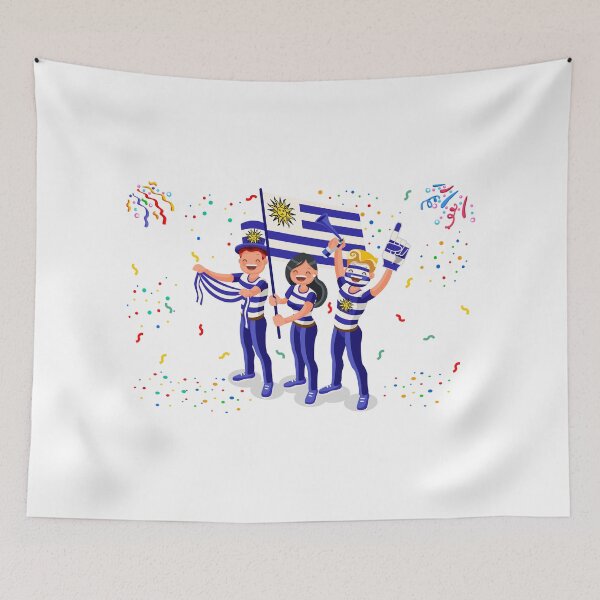 Item preview, Uruguay football Fans designed and sold by aurielaki.