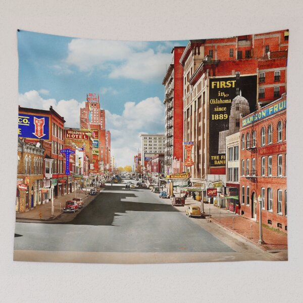 Item preview, City - Oklahoma City, OK - Suite Street 1942 designed and sold by Mike Savad Photography.