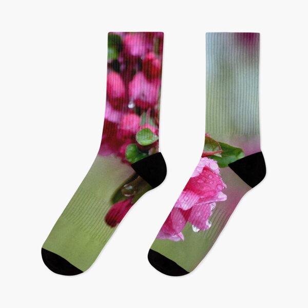 Item preview, Pink Blossom In The Rain designed and sold by farmbrough.