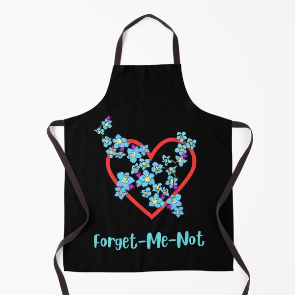 Item preview, Forget-me-not flower heart romantic flower blossoming designed and sold by Artstastic.