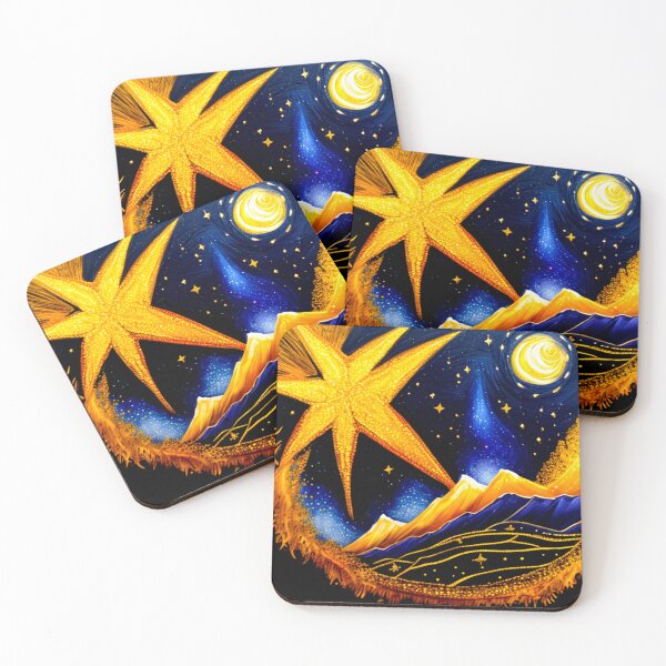 Item preview, Stellar Harmony: The Symphony of Stars and Mountain Splendor designed and sold by Highlandkings.