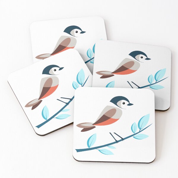 Item preview, Minimalist Petite Chickadee Depiction designed and sold by omerfdln34.
