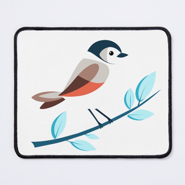 Item preview, Minimalist Petite Chickadee Depiction designed and sold by omerfdln34.