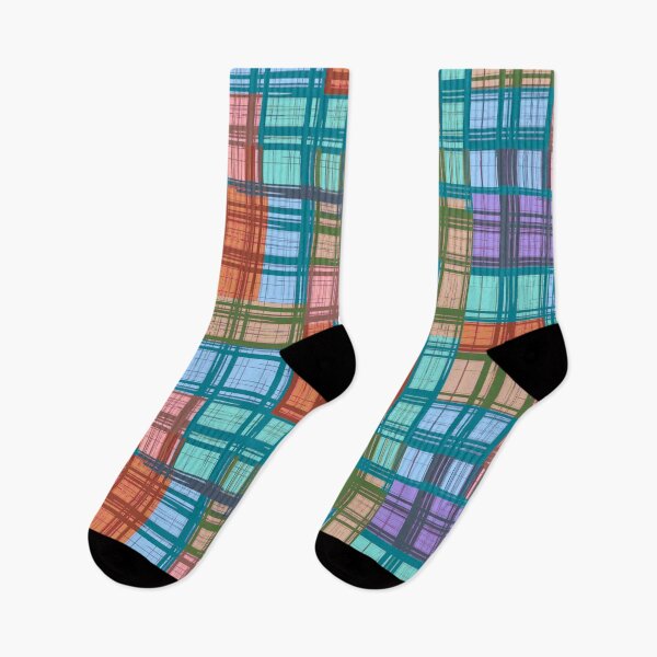 Item preview, Colorful  Plaid Rainbow Seamless Repeating Pattern designed and sold by Sharon Schwalbe.