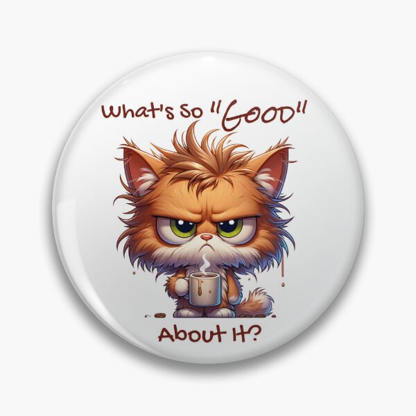 Item preview, What's So "Good" About It? - Frazzled Cat designed and sold by sparsonboutique.