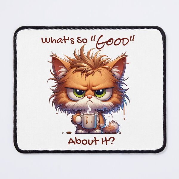 Item preview, What's So "Good" About It? - Frazzled Cat designed and sold by sparsonboutique.