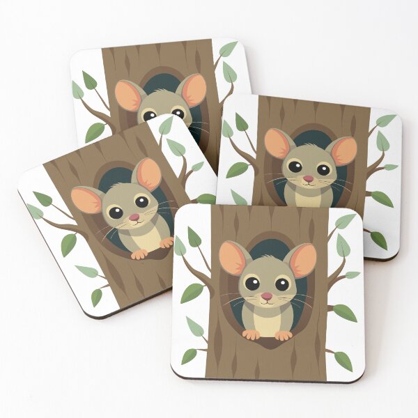 Item preview, Minimalist Itty-Bitty Dormouse Portrait designed and sold by omerfdln34.