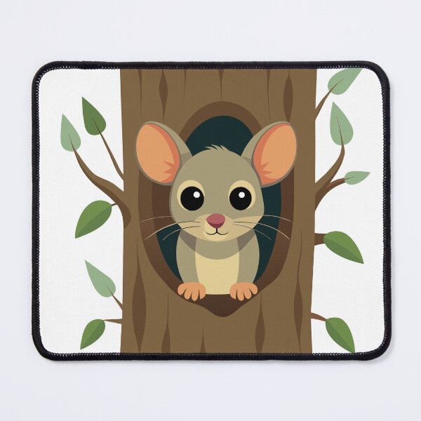 Item preview, Minimalist Itty-Bitty Dormouse Portrait designed and sold by omerfdln34.