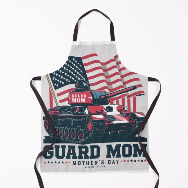 Item preview, Mother's Day Military tank Guard Mom 4th July American Flag designed and sold by mouhamii⭐⭐(98k).