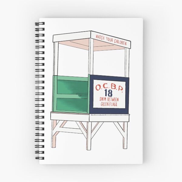 Item preview, Ocean City New Jersey OCNJ Lifeguard Shack designed and sold by aestheticFYV.