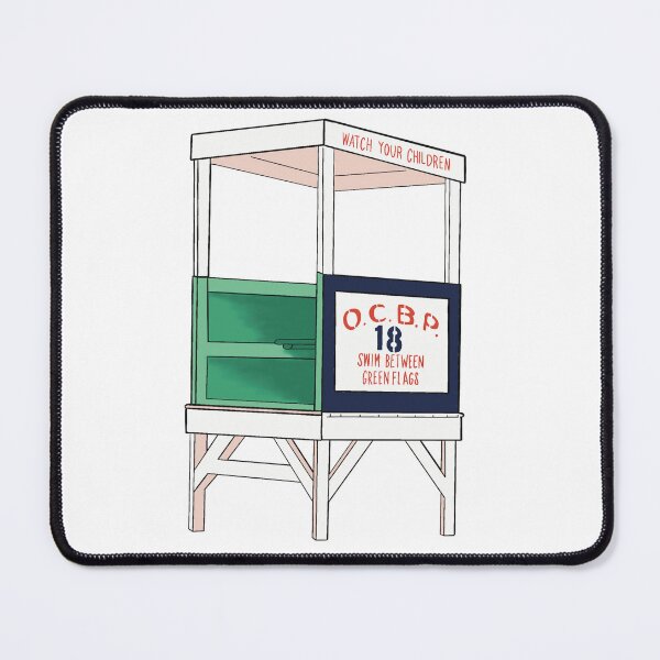 Item preview, Ocean City New Jersey OCNJ Lifeguard Shack designed and sold by aestheticFYV.