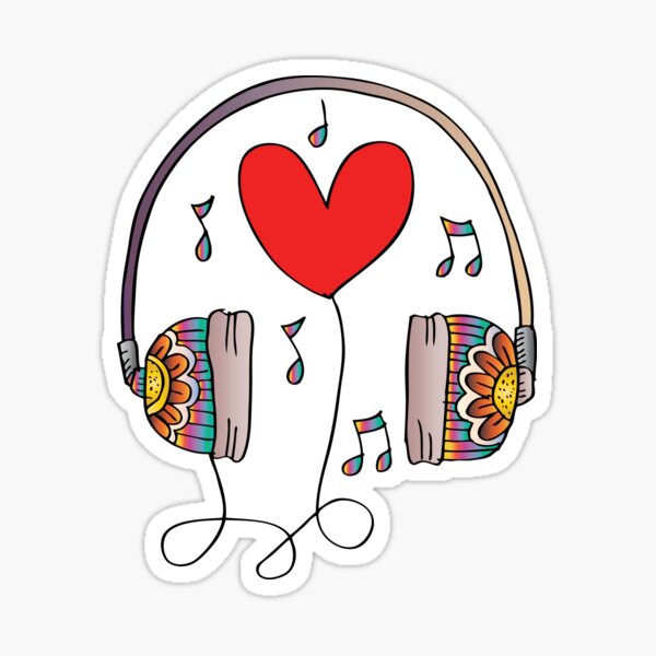 Item preview, Earphones with heart designed and sold by skalihm.