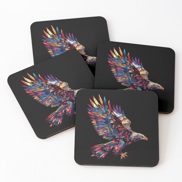 Item preview, Psychedelic Eagle designed and sold by SmallOwlDesign.