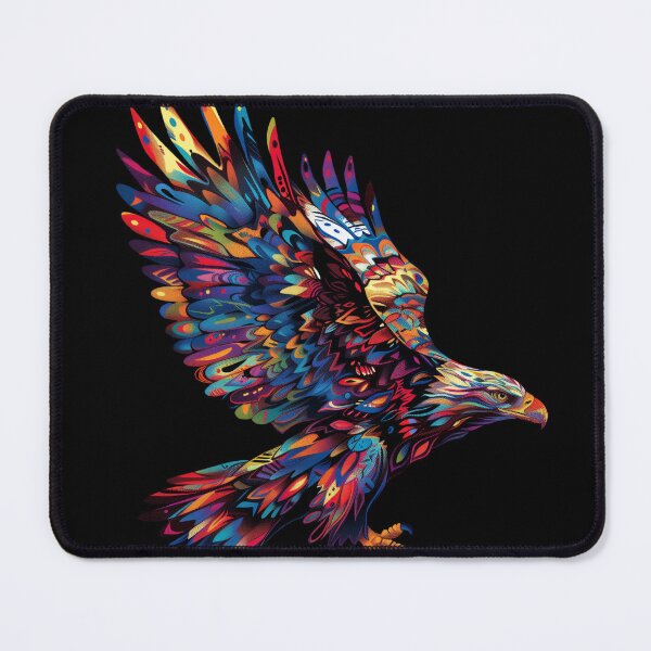 Item preview, Psychedelic Eagle designed and sold by SmallOwlDesign.