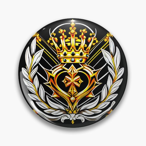 Item preview, Crowned Heart: The Emblem of Chivalric Love designed and sold by Highlandkings.