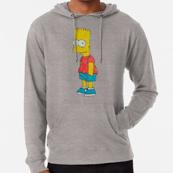 Supreme Bart Simpson Hoodies Sweatshirts for Sale Redbubble