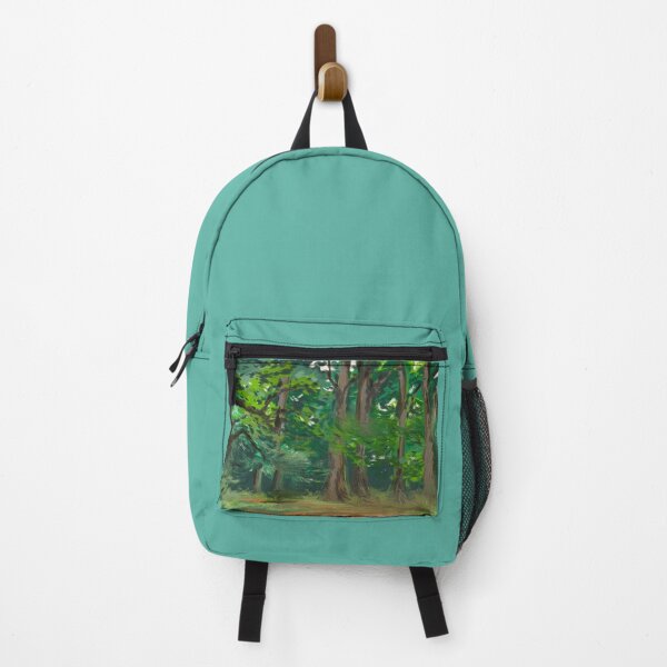 Item preview, Forest Landscape Impressionist Painting designed and sold by ArtByErinSmith.