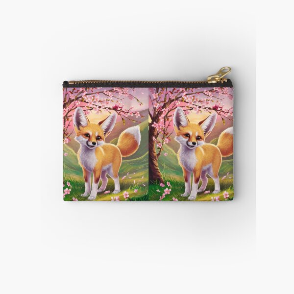 Artikelvorschau, Fuchs-Porträt. Fennek, Kirschblüte, Fantasiefuchs, wunderlicher Fuchs entworfen und verkauft von FoxVibes.