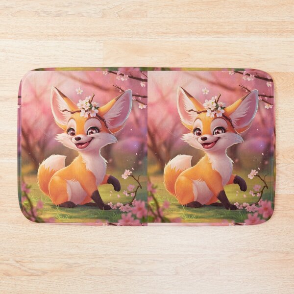 Artikelvorschau, Fuchs-Porträt. Fennek, Kirschblüte, Fantasiefuchs, wunderlicher Fuchs entworfen und verkauft von FoxVibes.
