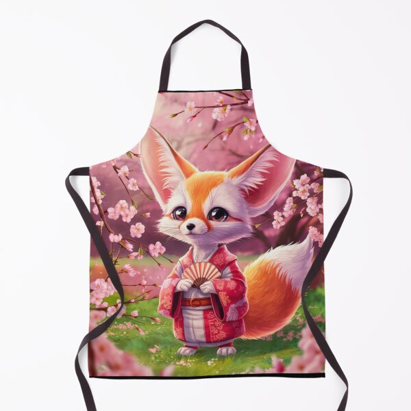 Artikelvorschau, Fuchs-Porträt. Fennek-Fuchs, Kirschblüte, Fantasiefuchs, wunderlicher Fuchs, Fuchs-Charakter entworfen und verkauft von FoxVibes.