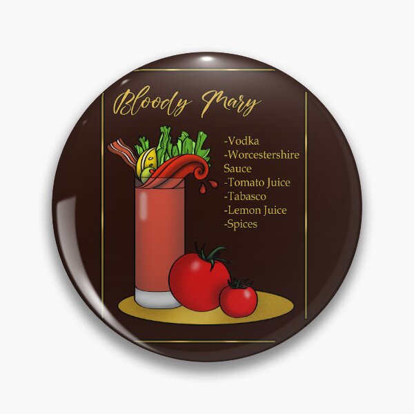 Item preview, Bloody Mary Recipe designed and sold by WiseWitch.