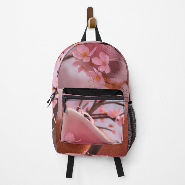 Item preview, Fox Portrait. fennec fox, cherry blossom, fantasy fox, whimsical fox designed and sold by FoxVibes.
