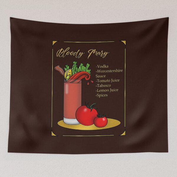 Item preview, Bloody Mary Recipe designed and sold by WiseWitch.