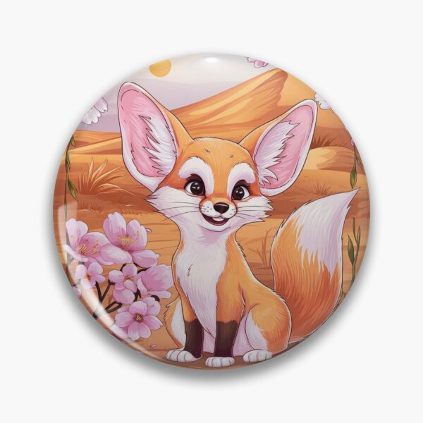 Artikelvorschau, Fuchs-Porträt. Fennek, Kirschblüte, Fantasiefuchs, wunderlicher Fuchs entworfen und verkauft von FoxVibes.