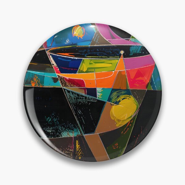 Item preview, Avant-Garde Libations- Vibrant Geometric Cocktail Composition and Dynamic Movement designed and sold by OlfactoART Studio.