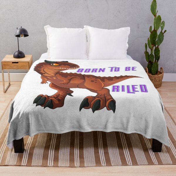Item preview, Born to be Riled Adorable Dinosaur Nature Animals Graphic  designed and sold by socialarmour.