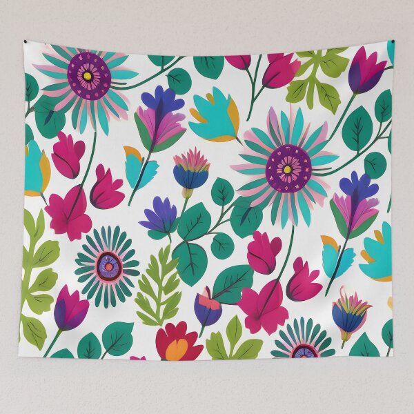 Item preview, Vibrant Multicolor Floral Pattern designed and sold by MrKATORSKI.