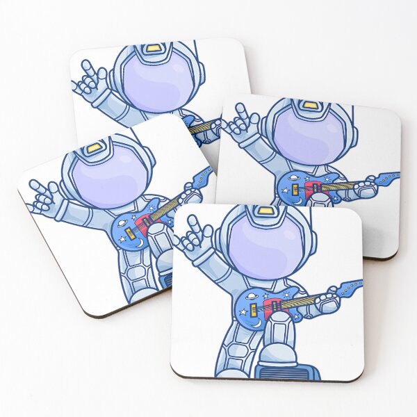 Item preview, Astronaut Holding Guitar designed and sold by cretegracieuk.