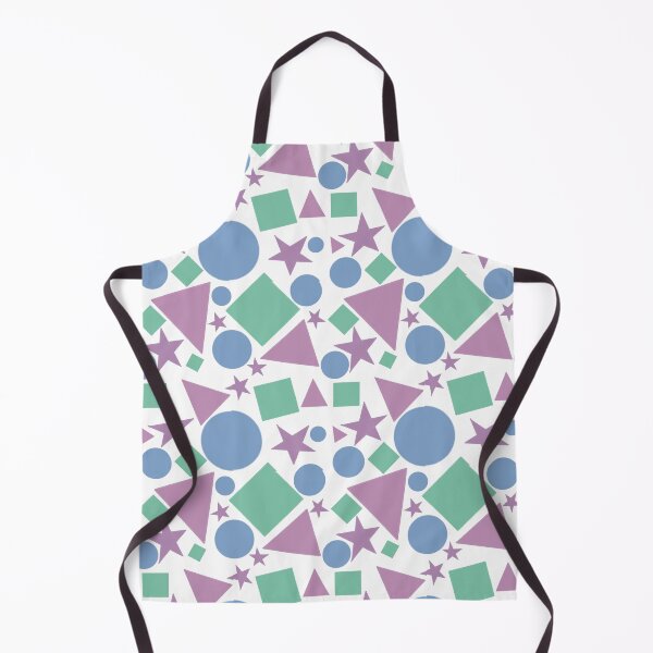 Item preview, Fun With Geometric Shapes Purple and Green designed and sold by shannondoucette.