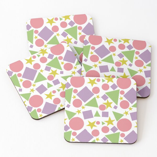 Item preview, Fun With Geometric Shapes warm Tones designed and sold by shannondoucette.