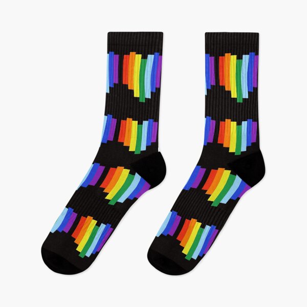 Item preview, Pixelated Rainbow Heart designed and sold by coolmombiz.
