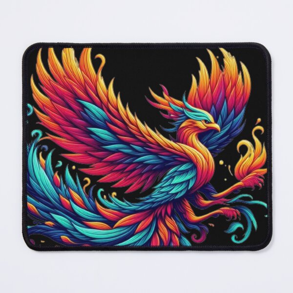 Item preview, Flame of Renewal: The Multicolored Majesty of the Phoenix designed and sold by FreedomFrames.