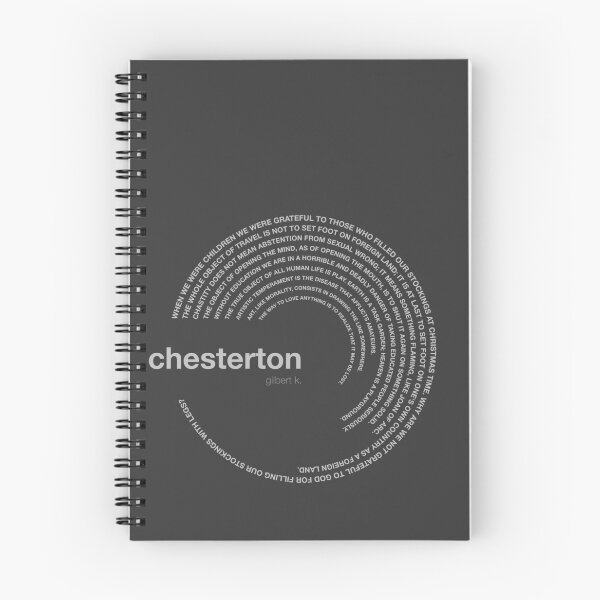 Artikelvorschau, Poster mit berühmten Zitaten von Gilbert K. Chesterton [silber] entworfen und verkauft von CMYKStudio.